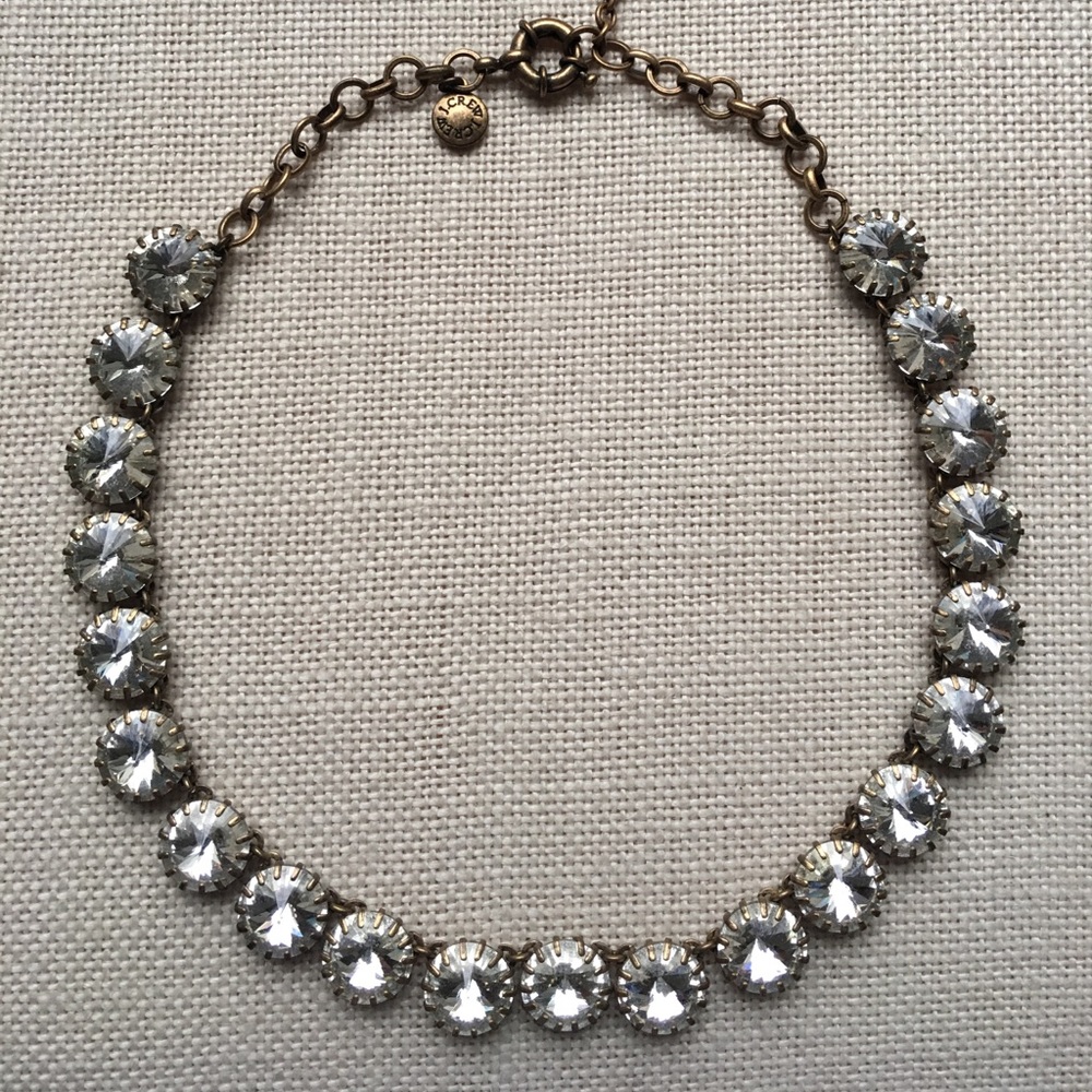 J. Crew Crystal Venus Flytrap Necklace